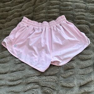 Lululemon Miami Pink Hotty Hot HR Shorts Size 4 2.5”